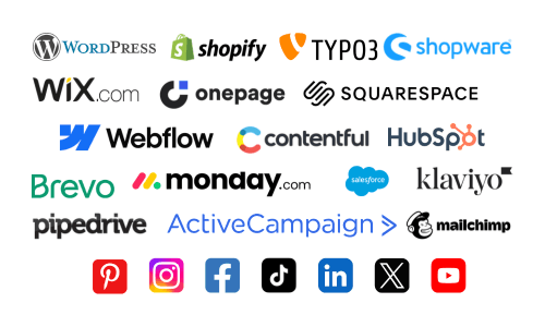 Your Stack – CMS, CRM & Social platforms